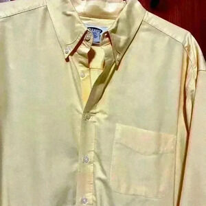 Men’s Buttery Yellow Old Navy button down - XL
